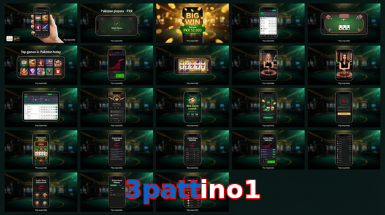 Main screen of 3Pattino1 bet page for PK players